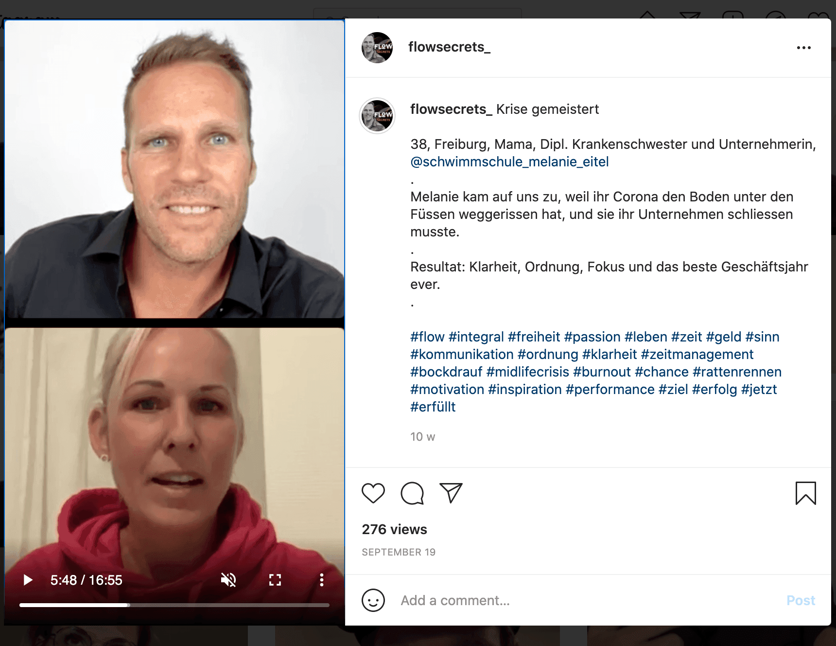 Video-Interview: Alexander Springenschmidt im Gespräch mit Melanie Eitel